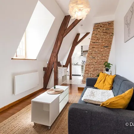 Suites Mana - Te Fiti En Plein Centre De La Place Ducale Avec Vue Sur Les Toits Charleville-Mézières Exterior foto